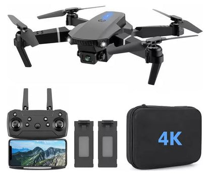 🚁  Drone E88 PRO 4K: Captura el Mundo Desde el Aire  🌍📸