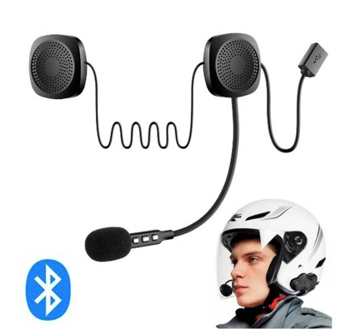 🎧  Audífonos Bluetooth para Casco: Conecta tu Ruta al Máximo 🛵