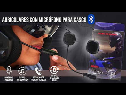 🎧  Audífonos Bluetooth para Casco: Conecta tu Ruta al Máximo 🛵